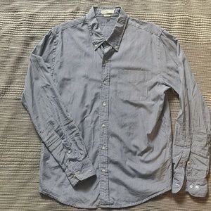 BD Baggies blue striped buttondown, men’s L